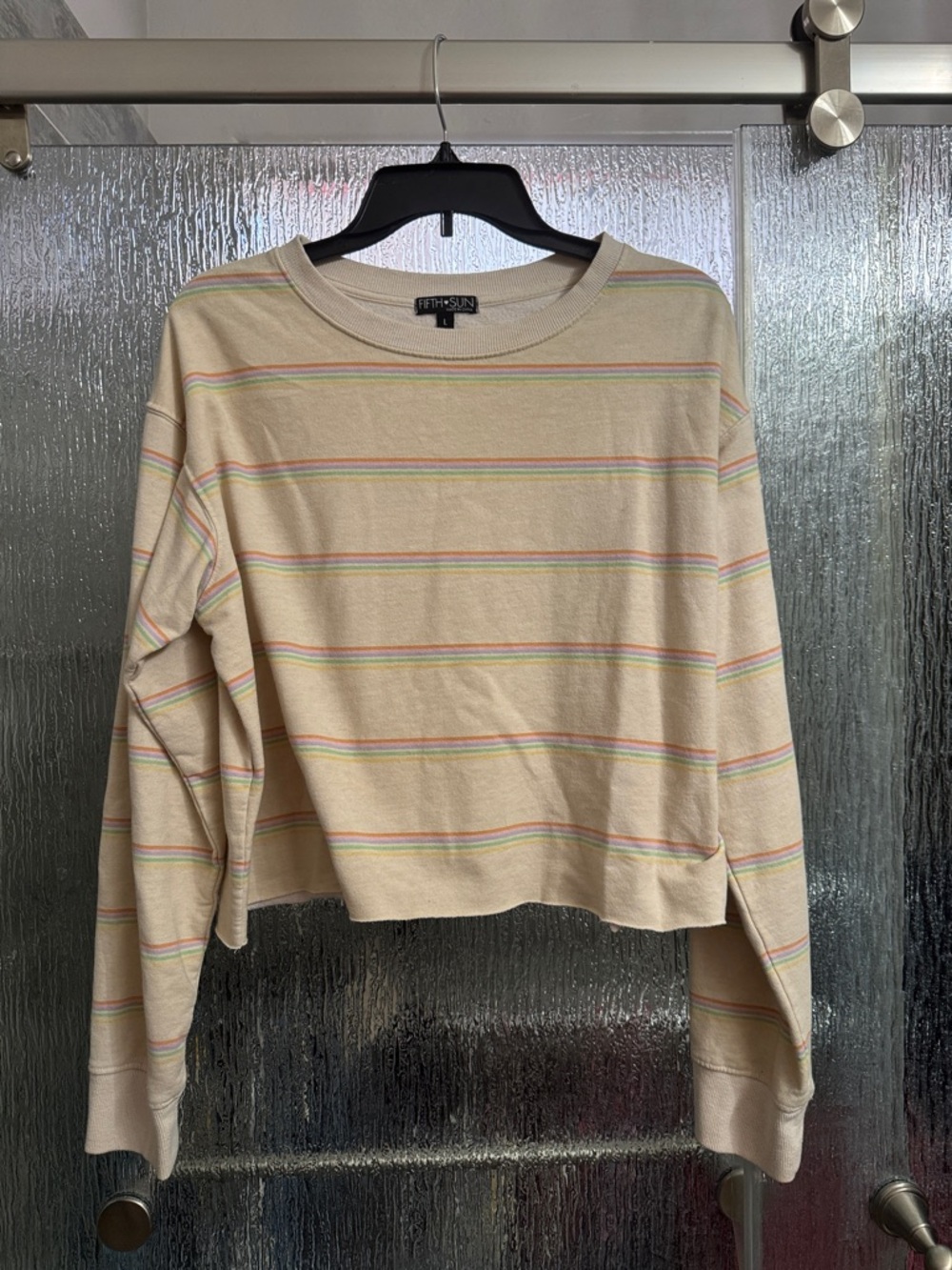Fifth Sun Cropped Sweatshirt